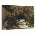 Realism Art Print - The Source of the Loue by Gustave Courbet Canvas