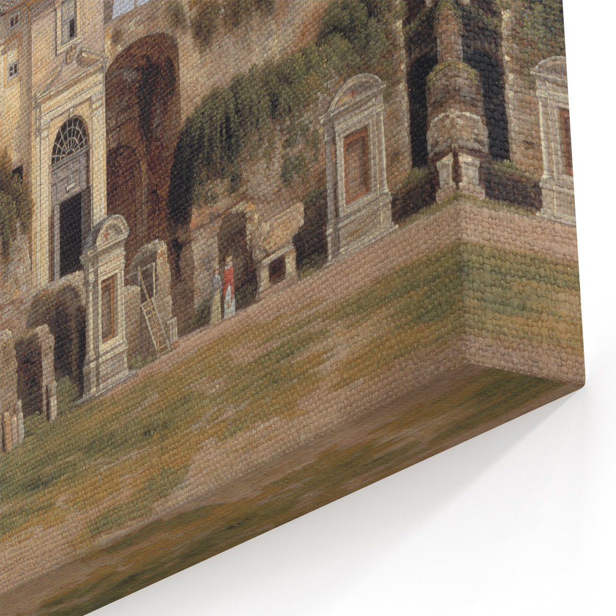 Realism Colosseum Art | Interior of the Colosseum by C.W. Eckersberg