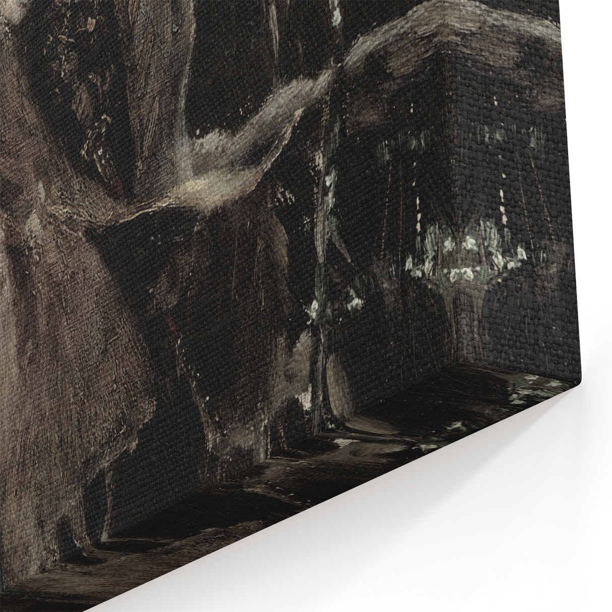 Realism Art Print of Royal Escape | Dark Forest and Brave Companions