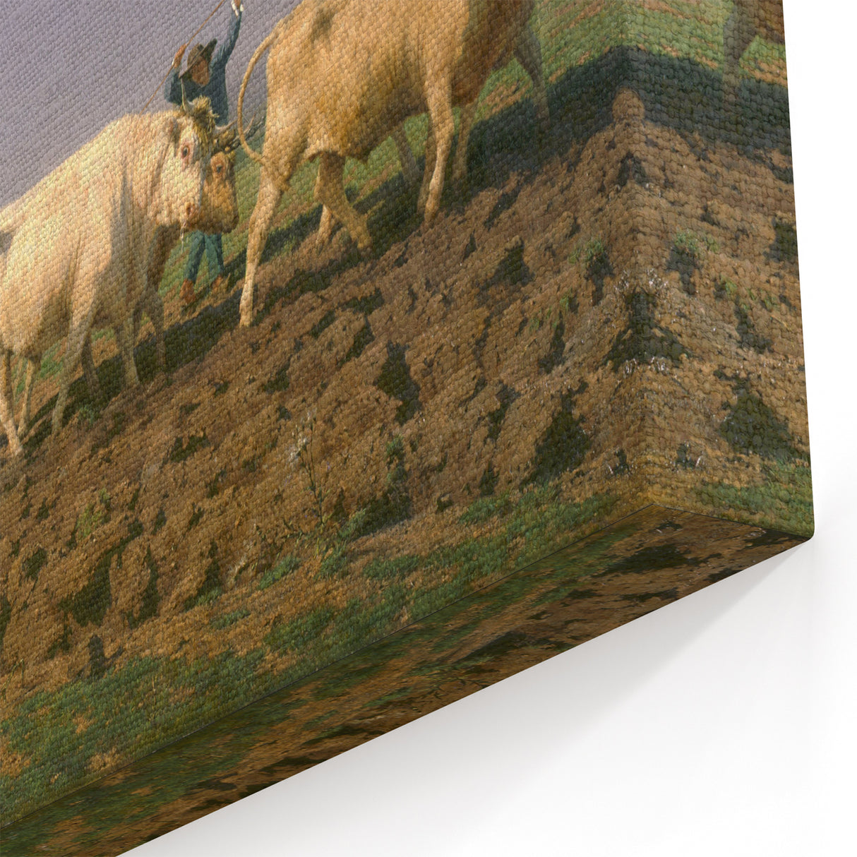 Classic Realism Farm Scene | Ploughing in Nevers by Rosa Bonheur Print