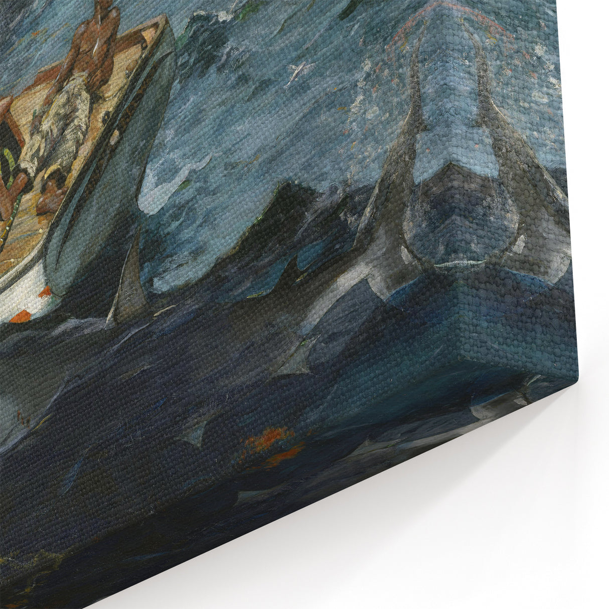 Dramatic Realism Ocean Scene | The Gulf Stream by Winslow Homer Print