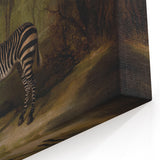 Realism Wildlife Art Print | Zebra in Forest by George Stubbs | Fine Decor