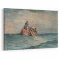 Realism Art Prints - Hauling in the Nets by Winslow Homer