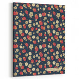 Floral Art Deco Wall Art – Vintage Patterned Print with 1920s Style