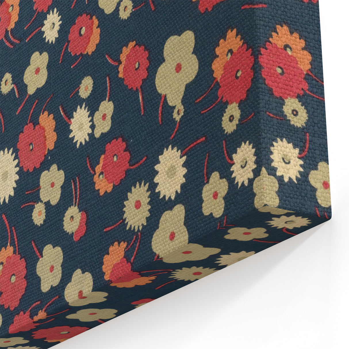 Floral Art Deco Wall Art – Vintage Patterned Print with 1920s Style