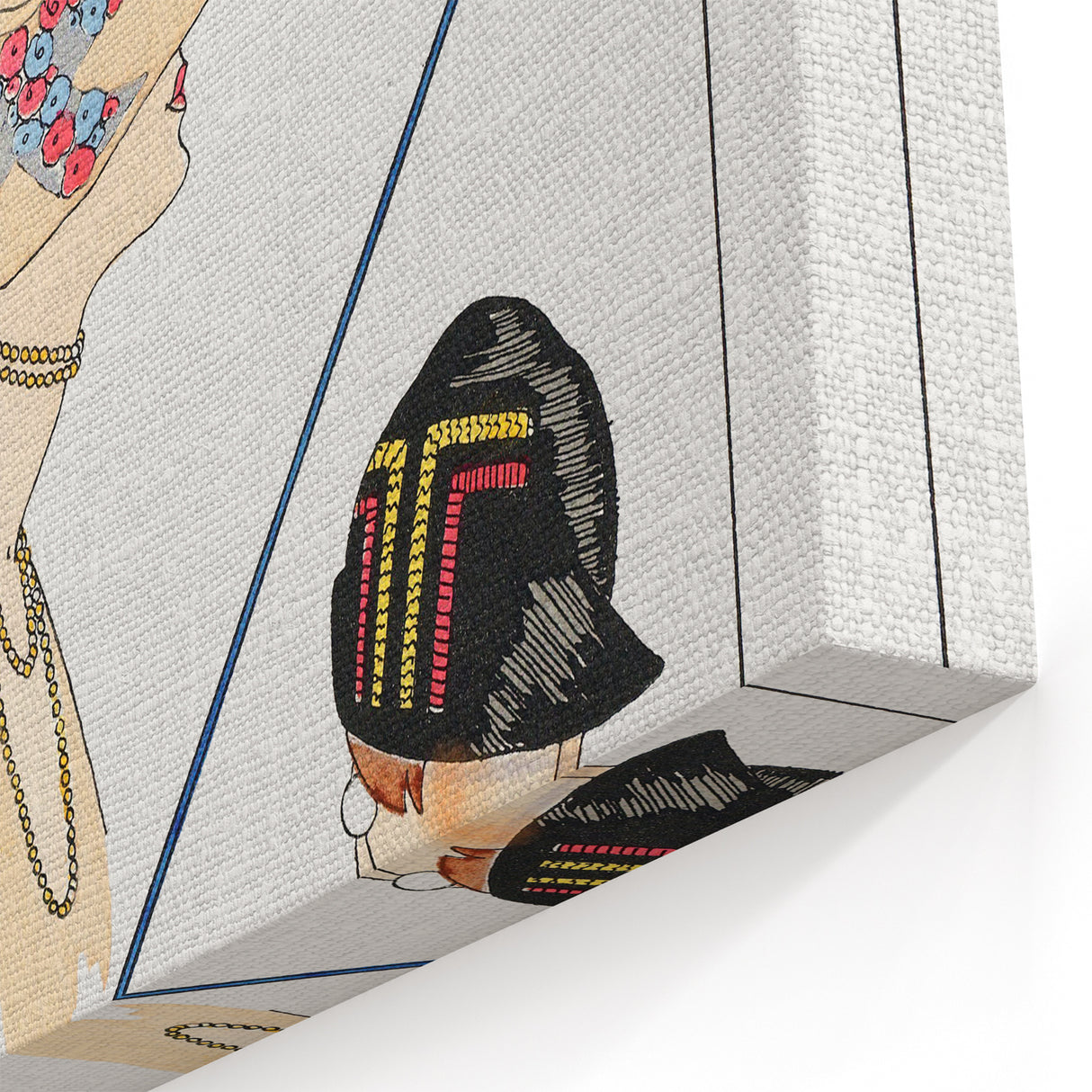 Fashionable Art Deco Wall Art – 1920s Vintage Hat Style Print