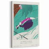 Bold Art Deco Wall Art – 1920s Surrealist Fashion Illustration Print
