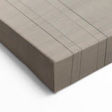 Geometric Minimalist Wall Art - Yellow Black and Gray Circle Design