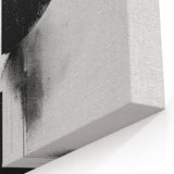 Modern Monochrome Abstract Art - Minimalist Geometric Wall Decor