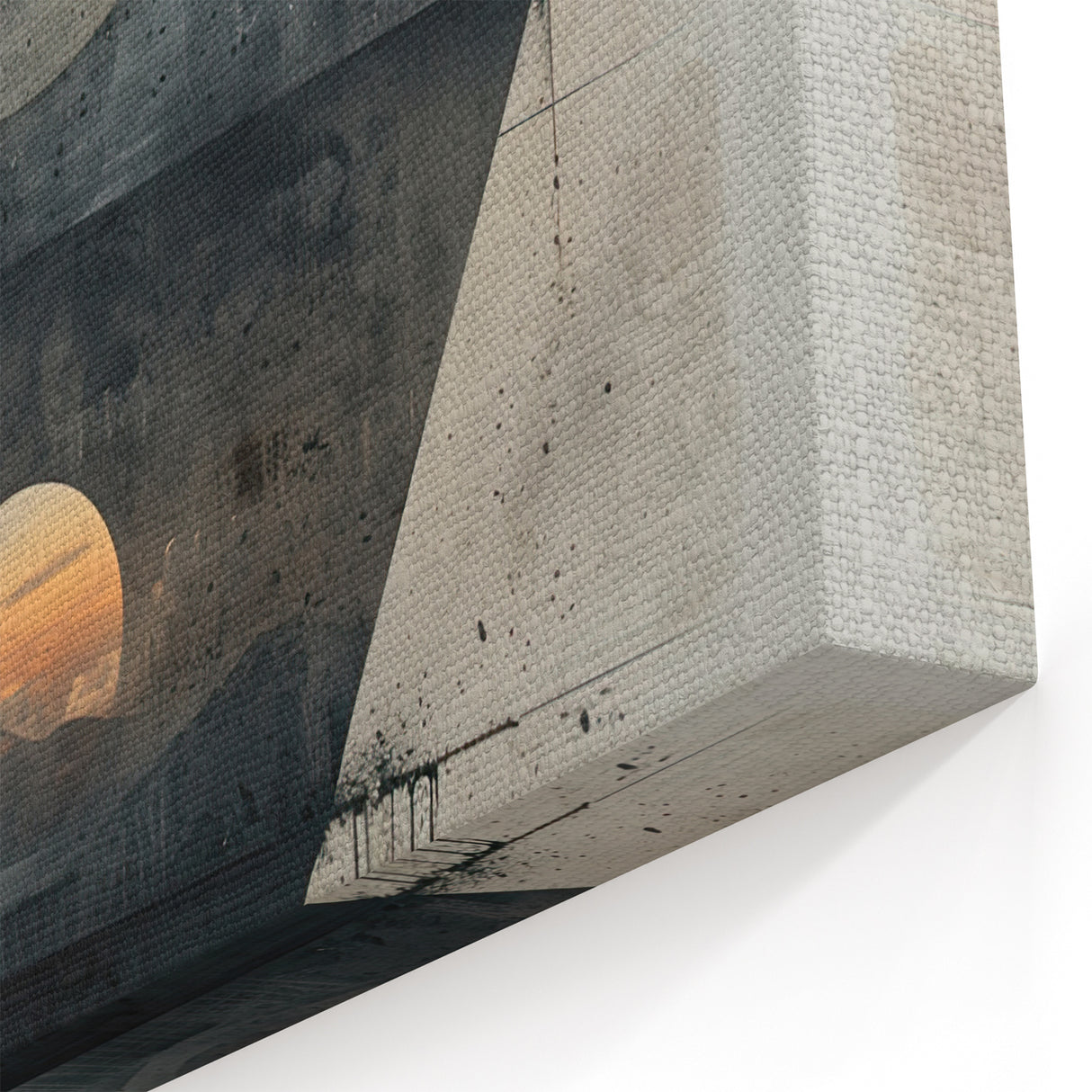 Mystic Abstract Landscape Art - Minimalist Geometric Wall Decor