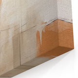 Soft Neutral Abstract Wall Art - Minimalist Line Art Decor