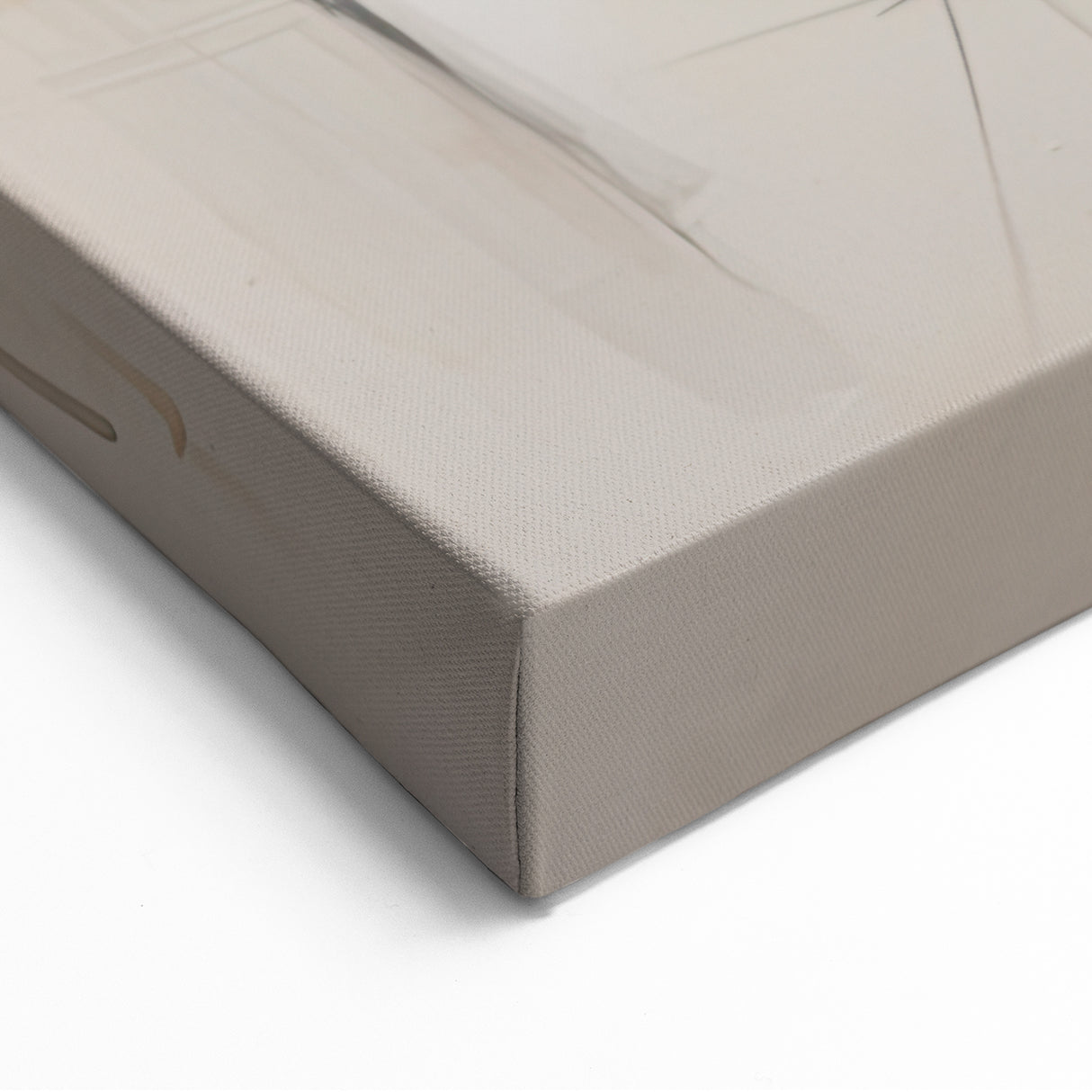 Soft Neutral Abstract Wall Art - Minimalist Line Art Decor