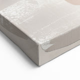 Earthy Neutral Abstract Art - Minimalist Soft Tones Wall Decor