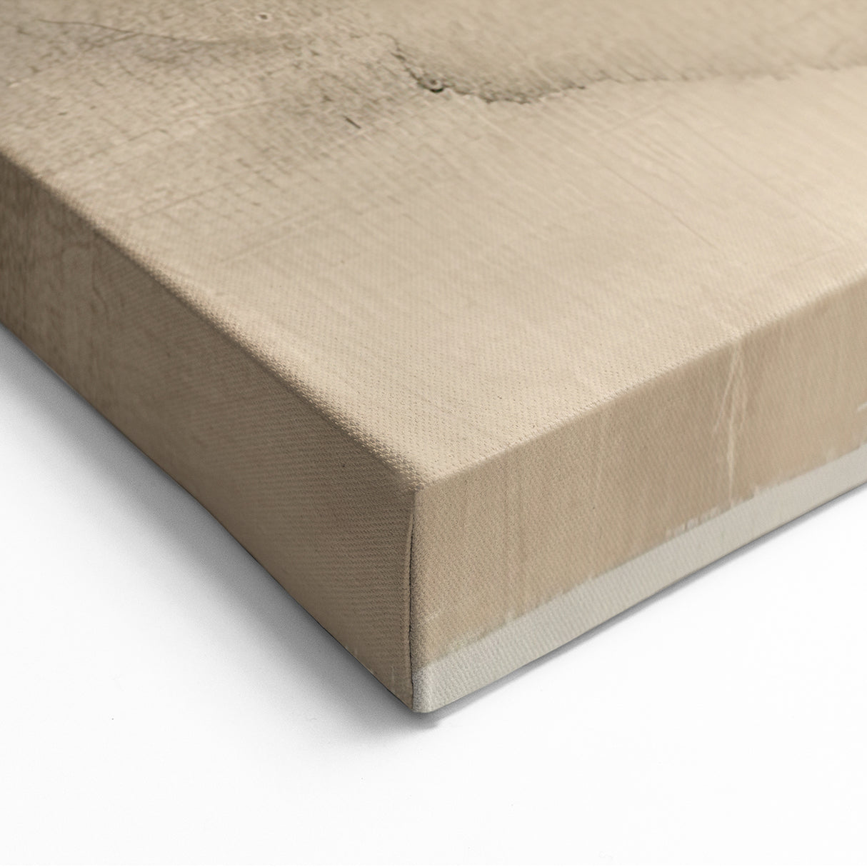 Calming Earthy Tones Abstract Art - Minimalist Landscape Wall Decor