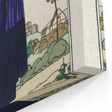 Chic Art Deco Wall Art - Le Paysage Romantique Fashion Illustration