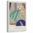 Stylish Art Deco Wall Art - Mirage Fashion Illustration Print