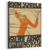 Bold Art Deco Wall Art - Egon Schiele Galerie Arnolt 1915 Print