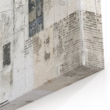 Modern Geometric Abstract Architecture Wall Art Coastal Design Print