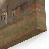 Isolated House in the Woods Realism Art Print - Mednyánszky Landscape