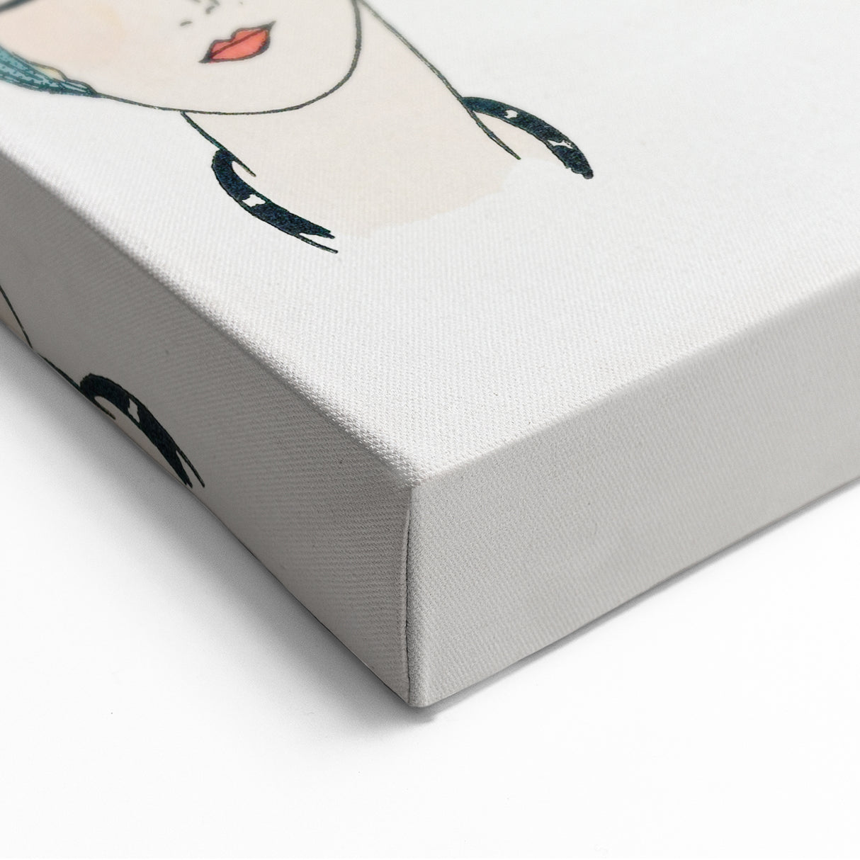 Elegant Art Deco Wall Art - Fashionable Women in Stylish Hats Print
