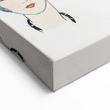 Elegant Art Deco Wall Art - Fashionable Women in Stylish Hats Print