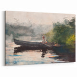 The End of the Day Adirondacks Realism Art Print - Winslow Homer Landscape