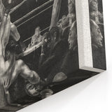Dempsey and Firpo Realism Art Print - George Bellows Boxing Illustration