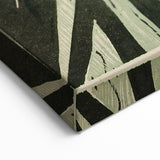 Monochrome Art Deco Wall Art – Elegant Black & Gray Geometric Design