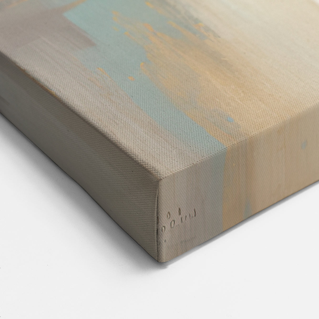 Abstract Architecture Coastal Wall Art - Contemporary Teal Print