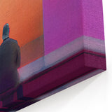 Abstract Human Figures - Modern Figurative Wall Art in Warm Tones