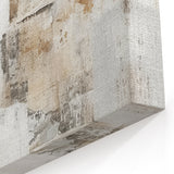 Minimalist Abstract Architecture Wall Art - Monochrome Coastal Print