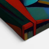 Artistic Figurative Designs - Vibrant Abstract Human Figures Canvas