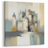 Modern Castle Abstract Architecture Art - Reflective Coastal Print