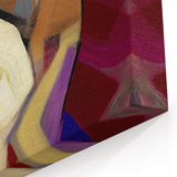 Unique Figurative Wall Art - Abstract Human Figures in Earthy Tones