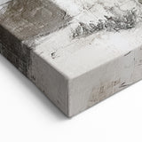 Minimalist Abstract Architecture Art - Monochrome Coastal Structure Print