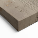 Elegant Crane Art - Abstract Bird with Golden Accents and Halo