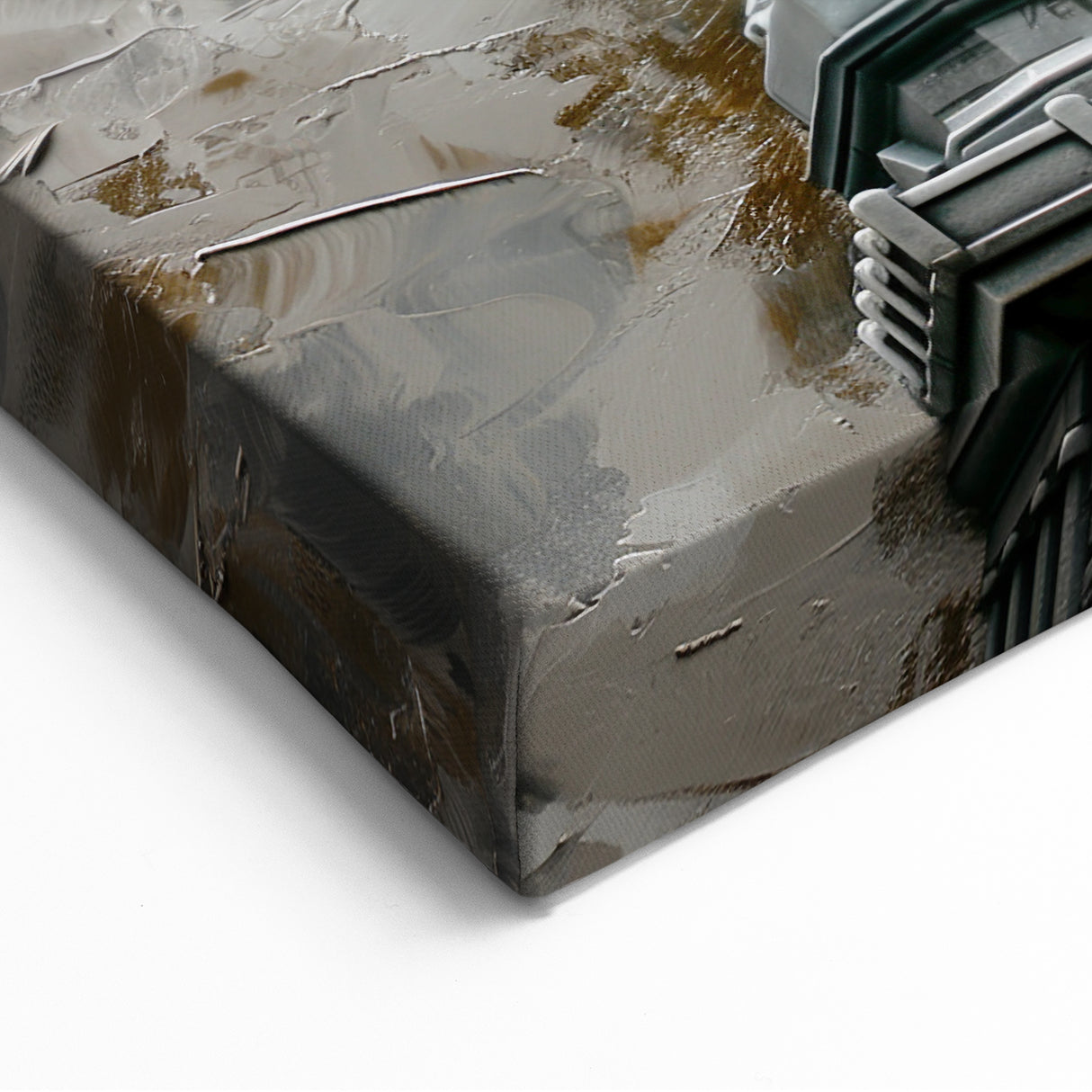 Statue of Liberty Abstract Art - Iconic American Symbol Canvas Print