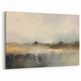 Subtle Abstract Landscape in Earth Tones - Modern Nature Wall Art Canvas