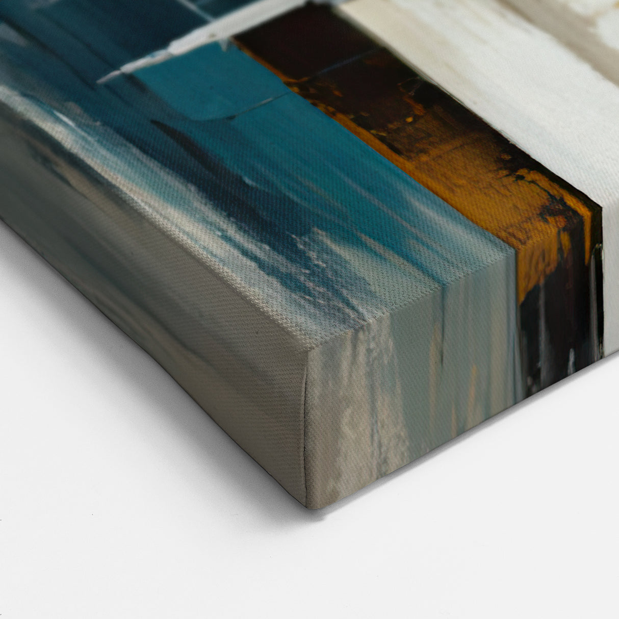 Abstract Building Art – Contemporary Architectural Wall Art Canvas Print