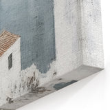 Minimalist Coastal Architecture Art – Abstract Seaside Wall Print