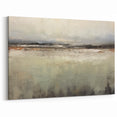 Modern Abstract Scenery Canvas - Subtle Landscape in Neutral Tones