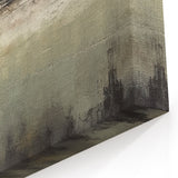 Modern Abstract Scenery Canvas - Subtle Landscape in Neutral Tones