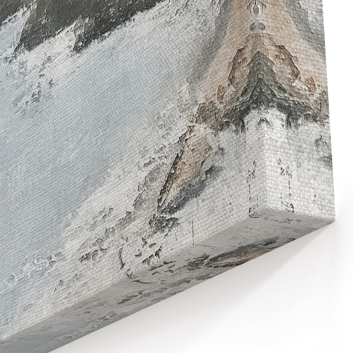 Minimalist Seaside Architecture Art – Coastal Abstract Canvas Print