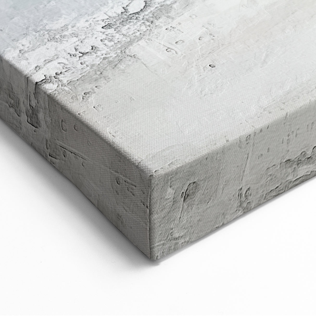 Minimalist Seaside Architecture Art – Coastal Abstract Canvas Print