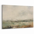 Contemporary Landscape Abstract - Serene Misty Horizon Wall Art