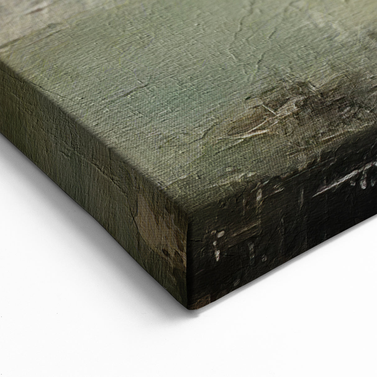 Contemporary Landscape Abstract - Serene Misty Horizon Wall Art