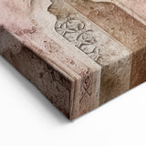 Intricate Domed Architecture Art – Vintage Abstract Wall Art Canvas Print