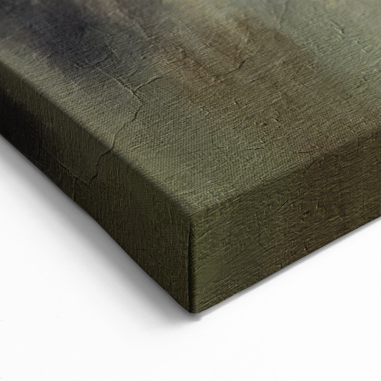 Soft Misty Landscape - Neutral Toned Abstract Canvas Wall Art