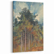 Autumn Forest Realism Art Print - Zolo Palugyay Nature-Inspired Canvas Art