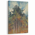 Autumn Forest Realism Art Print - Zolo Palugyay Nature-Inspired Canvas Art